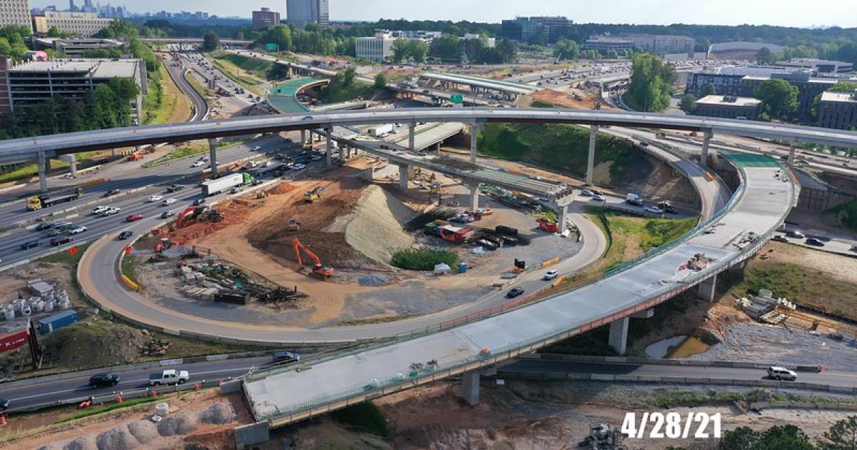 I-285 overhaul project is about to create an epic traffic cluster